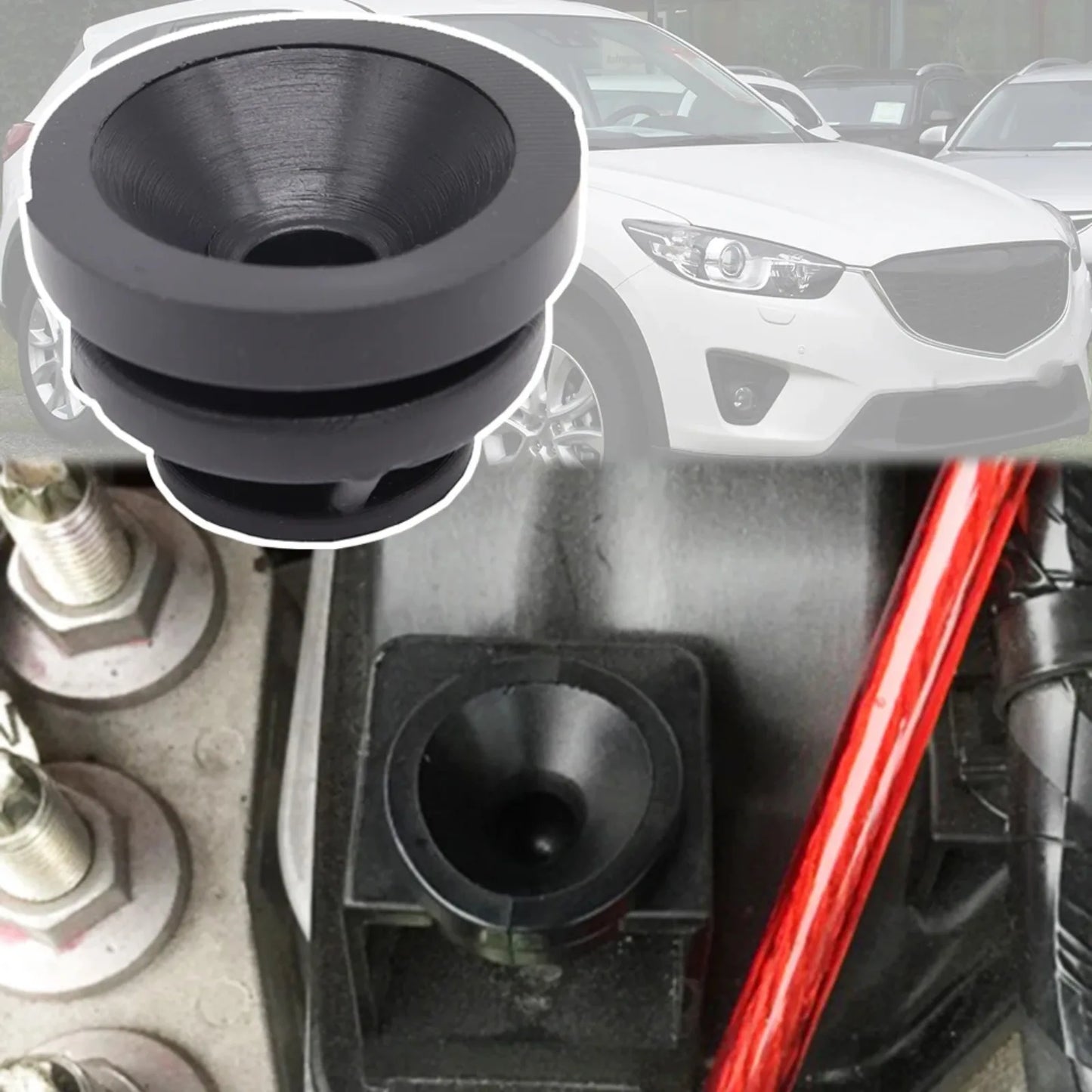 Car Universal Engine Hood Bonnet Back Door Buffer Cushion Rubber Mount For AUDI VW Skoda Seat BMW MINI Ford Mercedes Land Rover