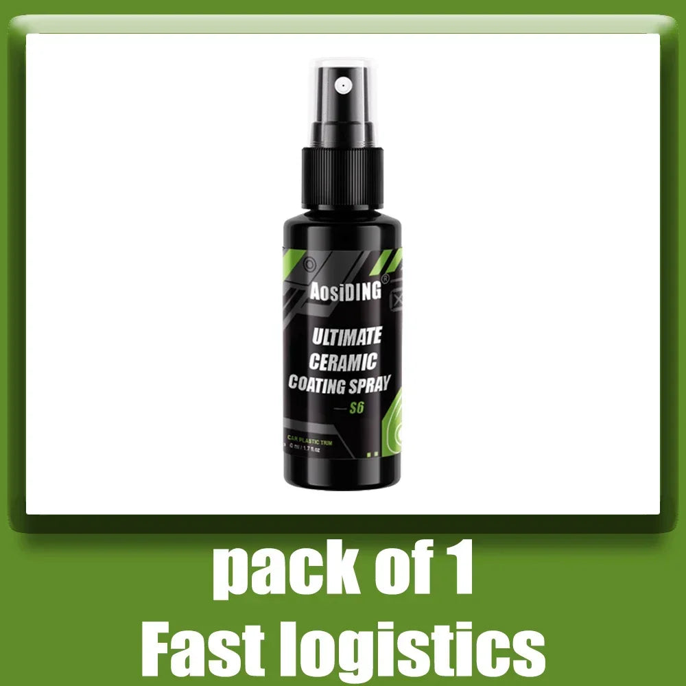 Car Nano Ceramic Coating Liquid Glass Quick Paint Polishing Waterproof Spray Hydrophobic Coating Agent Car Care G9Gzjau3