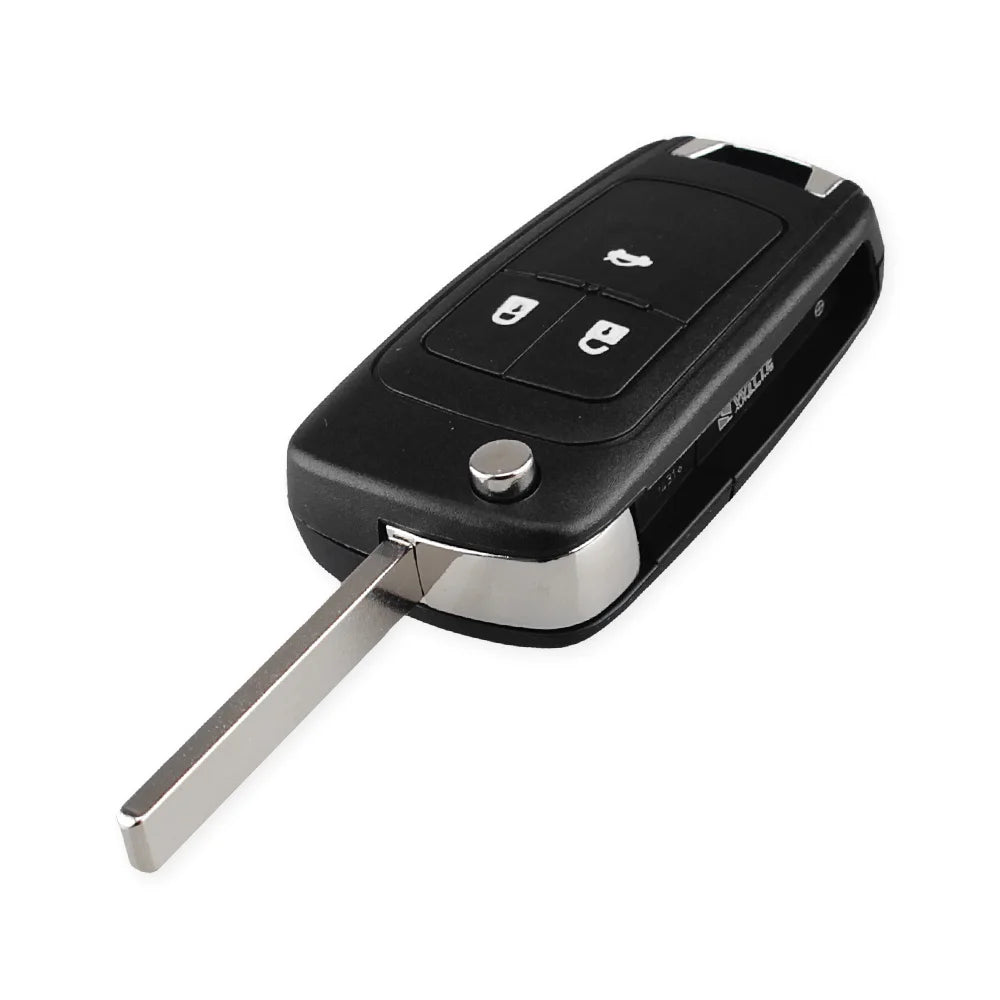 KEYYOU 2/3/4 Buttons Flip Folding Remote Car Key Fob For Chevrolet Cruze Malibu Aveo Spark Sail orlando Key 433MHz ID46 Chip
