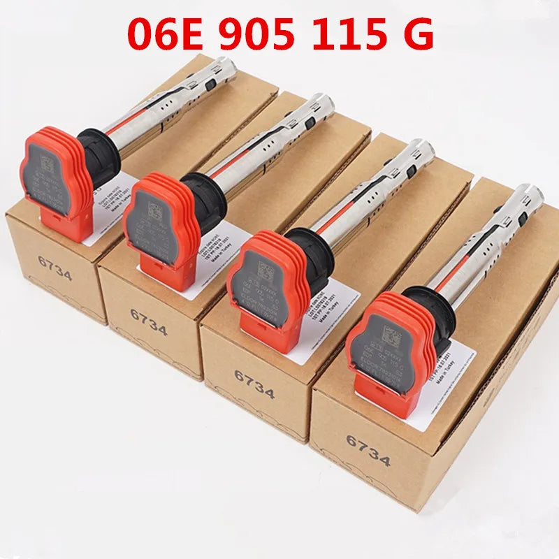 06E905115G Car Ignition Coils Pack For VW Beetle Jetta Golf 6 Passat Tiguan Touareg CC For Audi A1/3/4/5/6/7/8 TT Q3/5/7 S3/4 R8