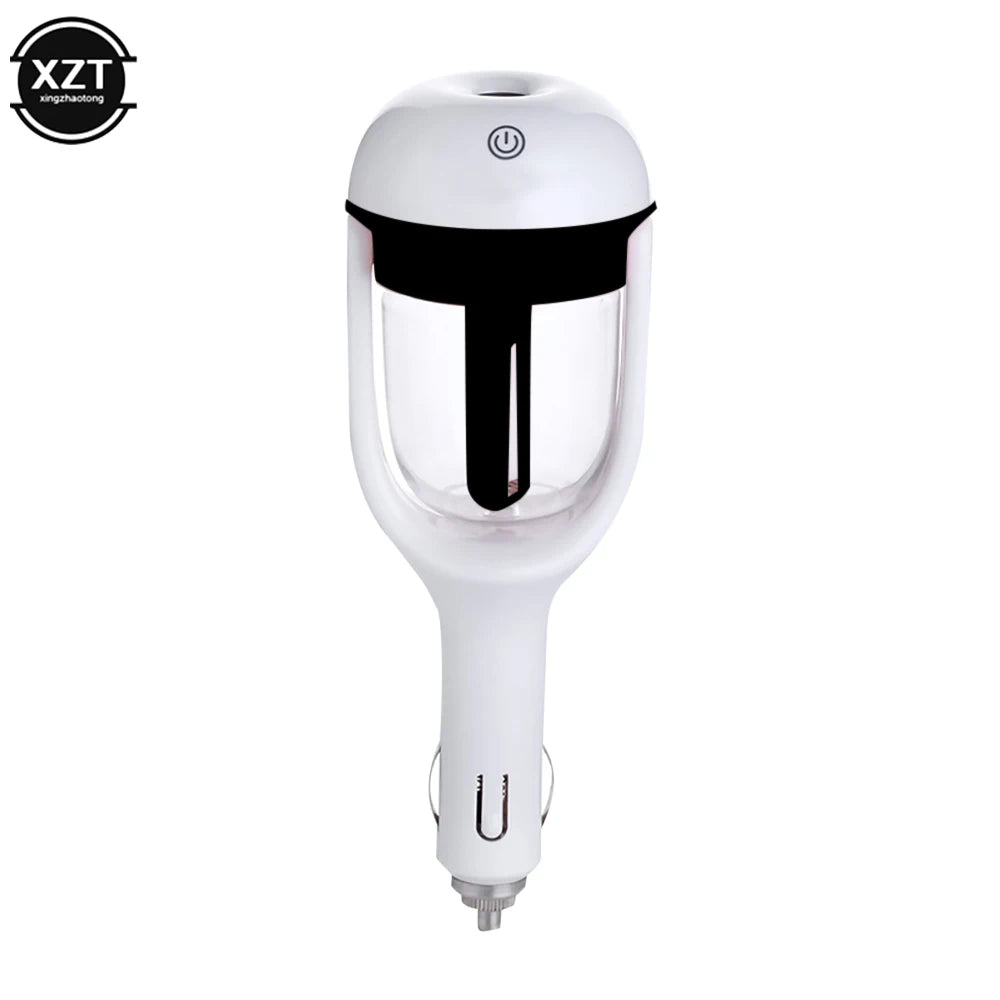 Mini Car Air Humidifier Steam Air Purifier Aroma Diffuser Essential Oil Aromatherapy Diffuser Car Auto Air Purifier Sprayer