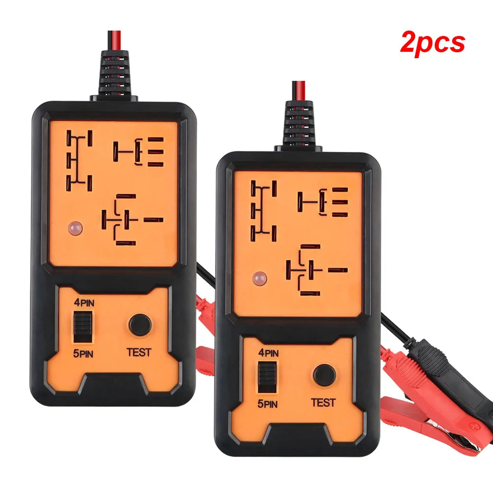 Automotive Electronic Relay Tester Car Relay Tester Universal 12V LED Indicator Light Car Battery Checker Car Accessories