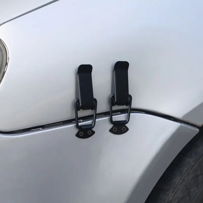 Car Fender Fixed Buckle Bumper Pull Rod Large Surround Leaf Board Connect Buckle Trunk Decoration Snap Modification Accessories