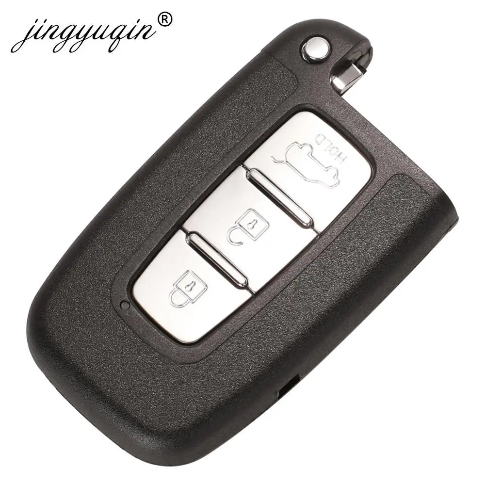jinyuqin3 Buttons Smart Remote Key Entry Fob For Hyundai I30 Ix35 Coupe Elantra Veloster Equus Genesis Velo Sonata Uncut Blade