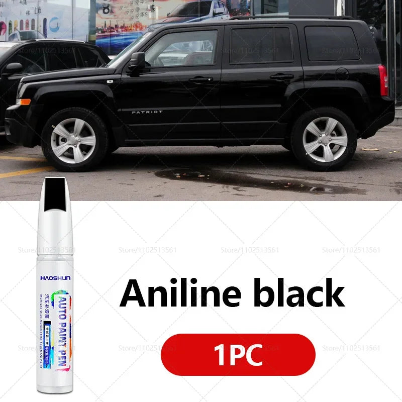 For Jeep Patriot 2007-2017 MK Paint Repair Pen Touch Up Scratch Remover DIY Auto Accessories Black White Red Silver Gray