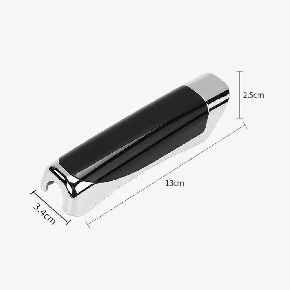 Car Handbrake Grip Protective Cover Fashion ABS Plastic Adhesive Style Durable Handbrake Decorative Cover Auto Accessories