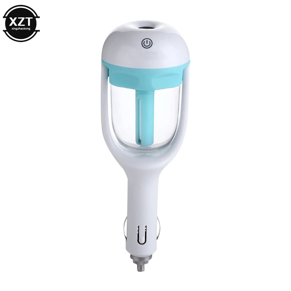 Mini Car Air Humidifier Steam Air Purifier Aroma Diffuser Essential Oil Aromatherapy Diffuser Car Auto Air Purifier Sprayer