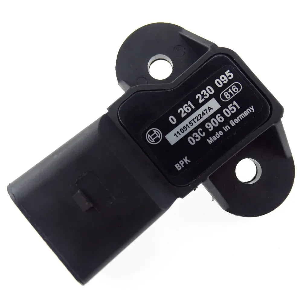 MAP Pressure Sensor 03C 906 051 For VW Eos Polo Jetta Golf Passat Bora Touran Audi A3 A4 A6 Q5 Skoda Seat 03C906051 0261230095