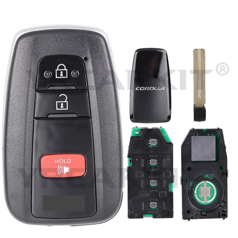 For Toyota Corolla 231451-2000 Remote Control Key HYQ14FBN 4A Chip 312/314MHz For Brazil 2019 2020 2021 2022