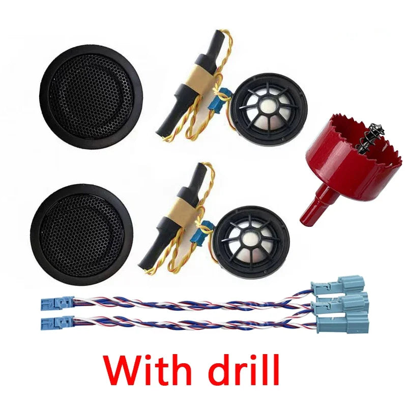 Rear Door Panel Tweeter Cover For BMW F30 F31 F32 F33 F34 F48 F36 F80 F39 X1 X2 3 GT 2 4 Series Speakers Case