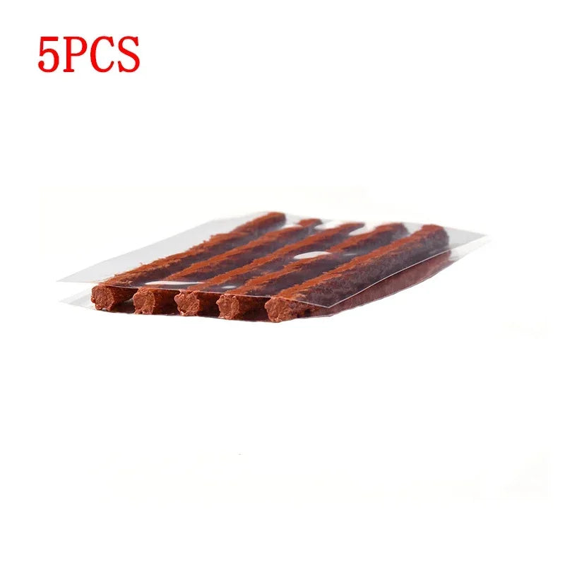 Car Bike Truck Motorcycle Tire Repair Kit Studding Tool Set Tubeless Tyre Puncture Plug Patch Strip Glue Garage Tool Accessories