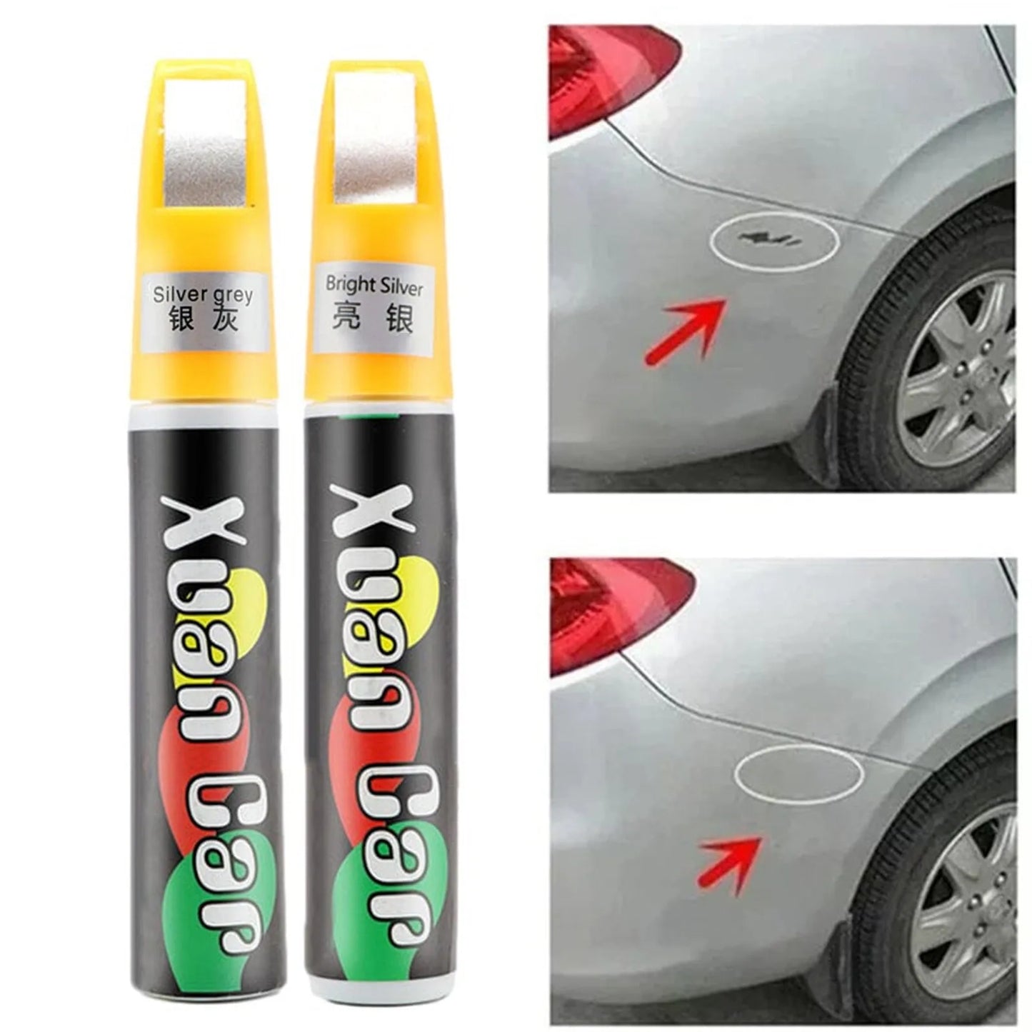 1 pc 12ml Car Scratch Remover Pen, Scratch Remover Paint For Cars,2 In 1 Scratch Remover Paint Pen For Various Cars