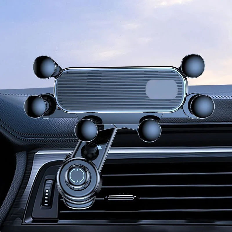 Mobile Phone Holder Air Outlet Gravity Sensor Car Phone Stand Universal Smartphone Gap Mount In Car Interior Accessories