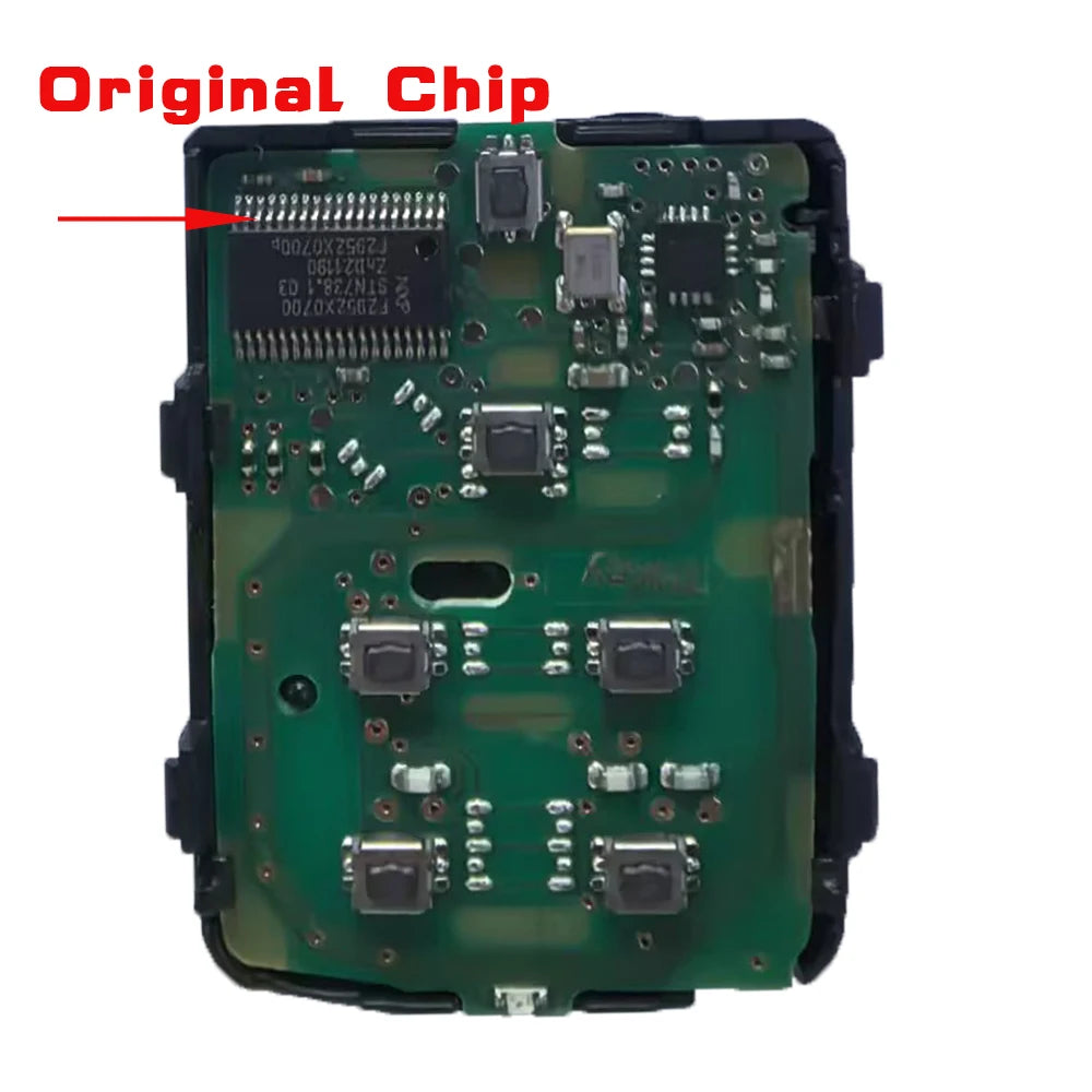 KEYECU KR5V2X 433MHz ID47 Original Chip Promixity Car Remote Control Key For Honda Fit City Greiz Jazz XRV Venzel HRV CRV