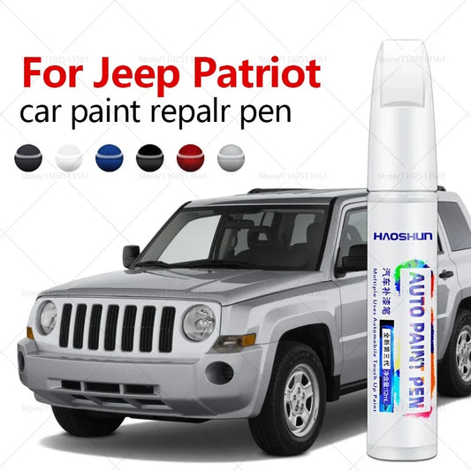 For Jeep Patriot 2007-2017 MK Paint Repair Pen Touch Up Scratch Remover DIY Auto Accessories Black White Red Silver Gray