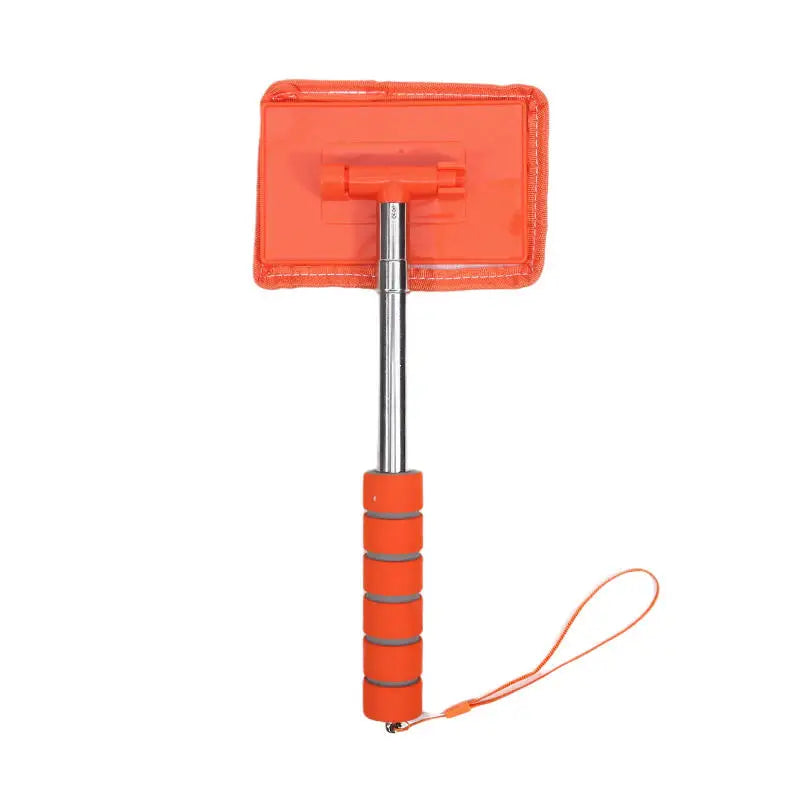 Car Cleaning Brush for Front Windshield Telescopic Defogging Cleaner Metal Handle Dust Remover Tool Household Microfiber Wiper