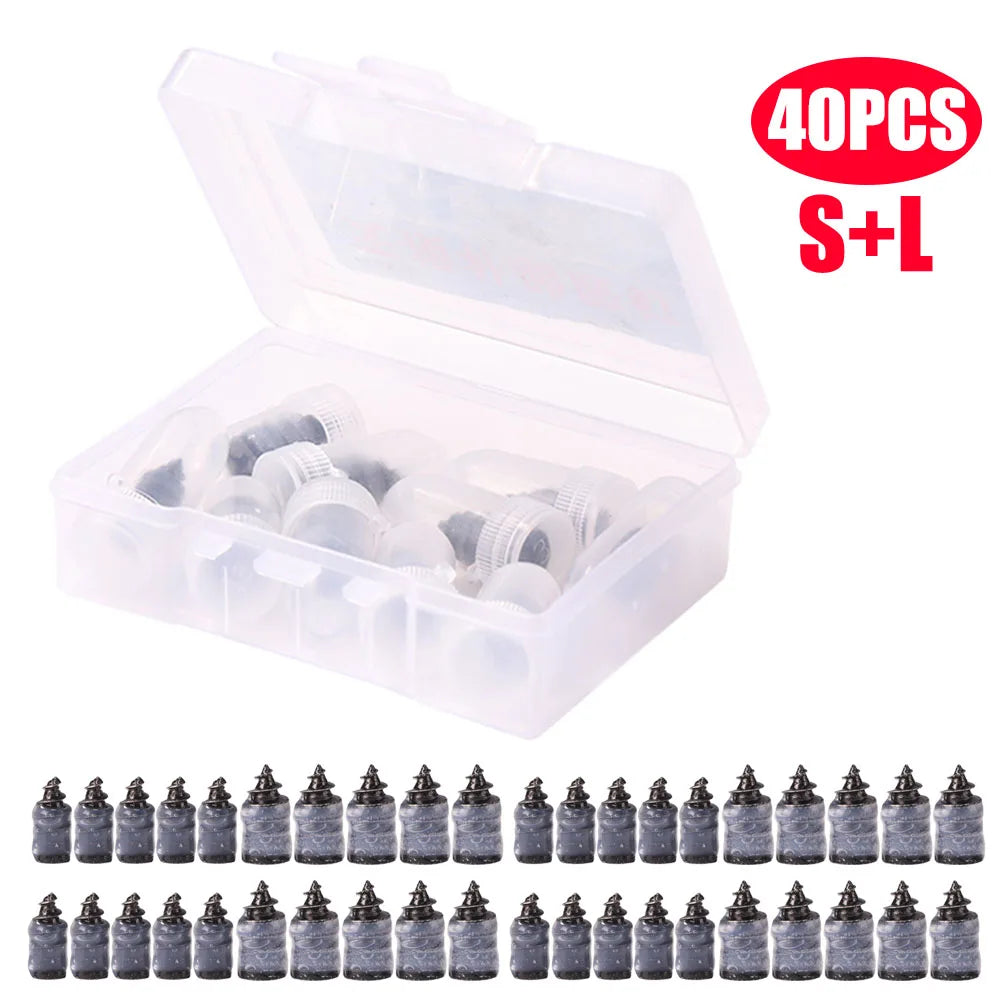 10-100PCS Universal Vacuum Car Tyre Repair Rubber Nail For Car Motorcycle Scooter Tubeless Tire Repair Kit Glue Free Tire Nails