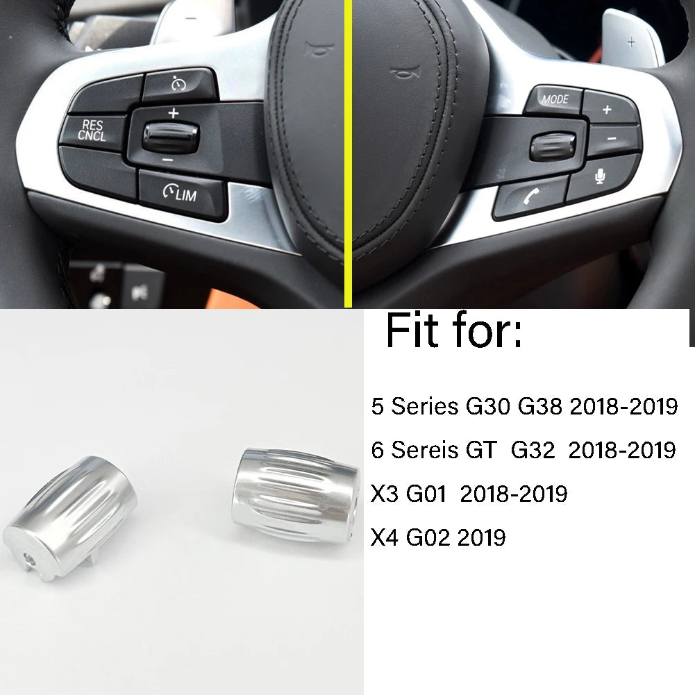 Black Car Multi-function Steering Wheel Control Knob Button For BMW 3 4 5 GT 6 7 Series F30 F35 F34 F36 F10 F11 F12 F07 F01 F02