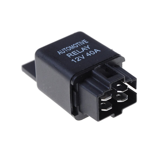 1Pc 12V 40A Car Automotive Relay 4 Pins SPST Alarm Relay with relay socket