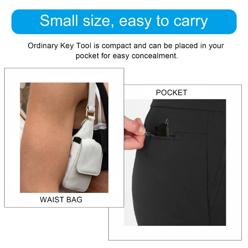 High Strength Antilost Key Chain Alarm, Remote Alerts, Easy Attach for Bags Wallets Mobile App Reminder, Secure Drop Shipping
