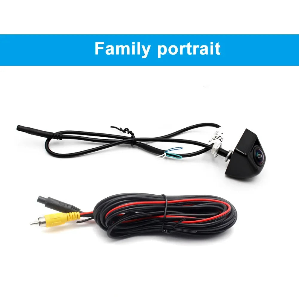 SMARTOUR AHD/CVBS 1080P Night Vision Black Car Rear View Camera Metal Body Vehicle Reverse Backup Fisheye Lens Camera With 4 Pin