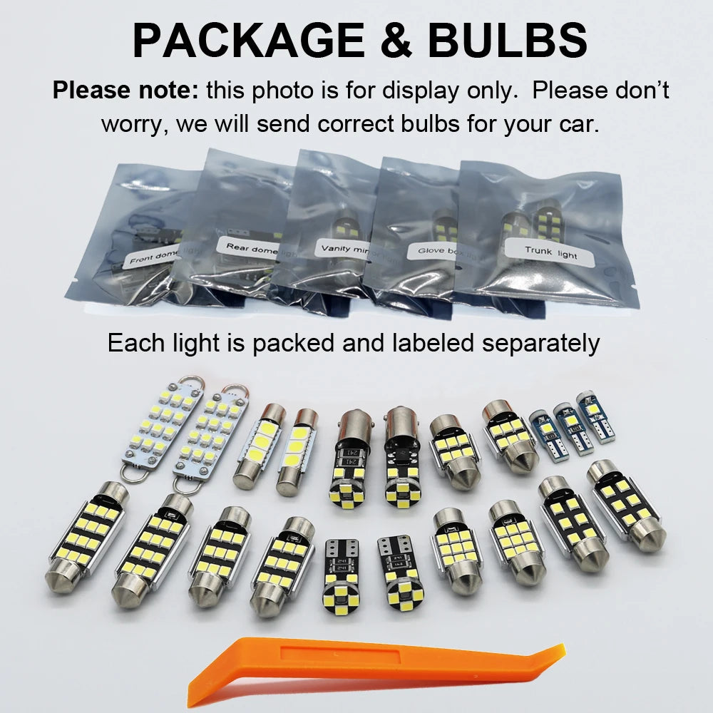ZITWO No Error LED Interior Light Kit For Audi A3 S3 8L 8P 8V A4 S4 B5 B6 B7 B8 A5 S5 A6 S6 C5 C6 C7 A7 S7 A8 S8 D3 Q5 SQ5 Q7 4L
