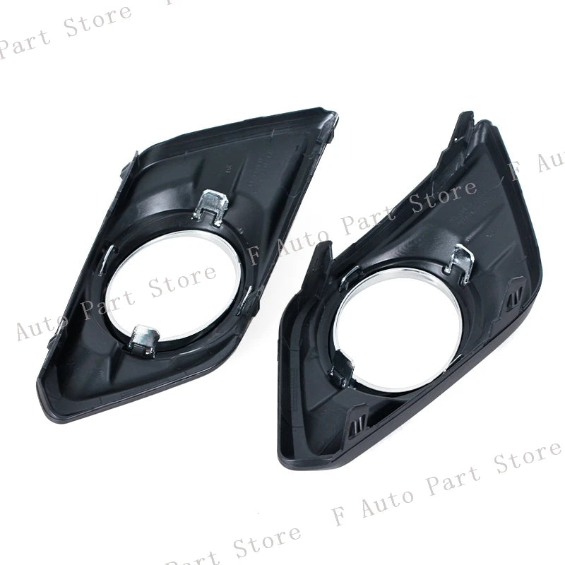 For Nissan X-Trail Xtrail Rogue 2014 2015 2016 Car Front Bumper Fog Light Lamp Trim Cover Frame Foglight Foglamp Cap Hood