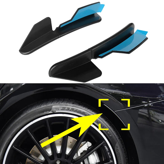 For Benz C117 CLA45 CLA180 CLA200 CLA250 AMG 2013-2019 Rear Bumper Fender Flares Mud Flaps Guards Wheel Eyebrow Cars Accessories