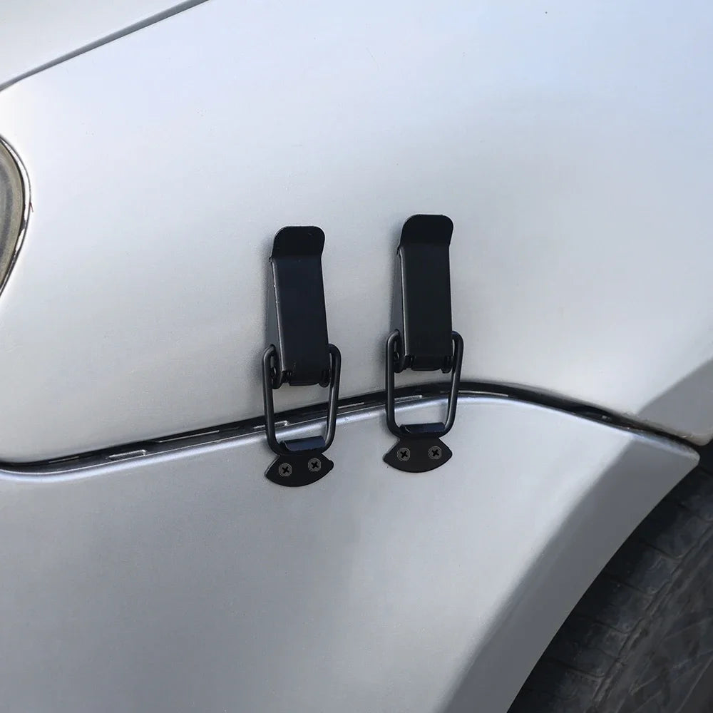 Car Fender Fixed Buckle Bumper Pull Rod Large Surround Leaf Board Connect Buckle Trunk Decoration Snap Modification Accessories