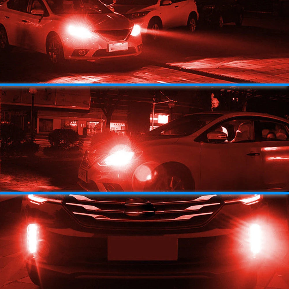 1Pcs 1157 12V BA15D COB LED Car Reverse Backup Tail Brake Light Lamps Bulbs