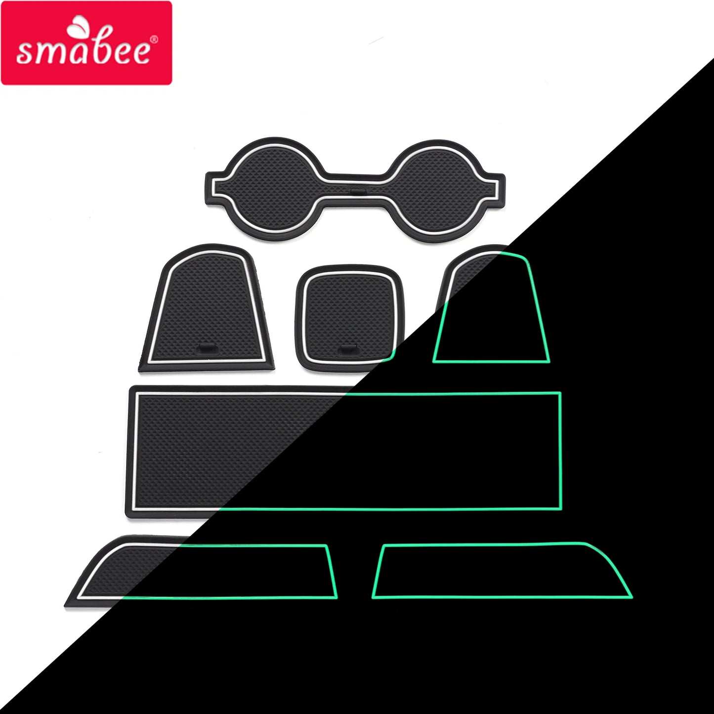 ZUNDUO for Toyota GR86 86 Subaru Brz 2022 Anti-Slip Gate Slot Cup Mat Door Groove Pad Accessories