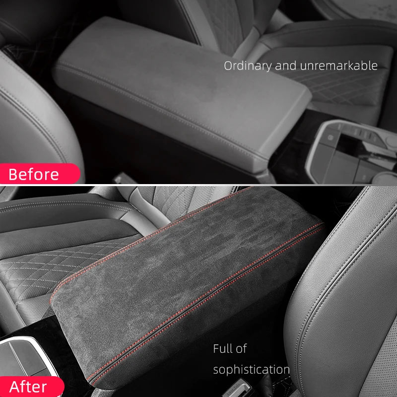 For BMW 3 Series G20 G21 G28 2020 2021 2022 2023 2024 Accessories Interior Leather Protective Cover For Armrest Box 320i 330i