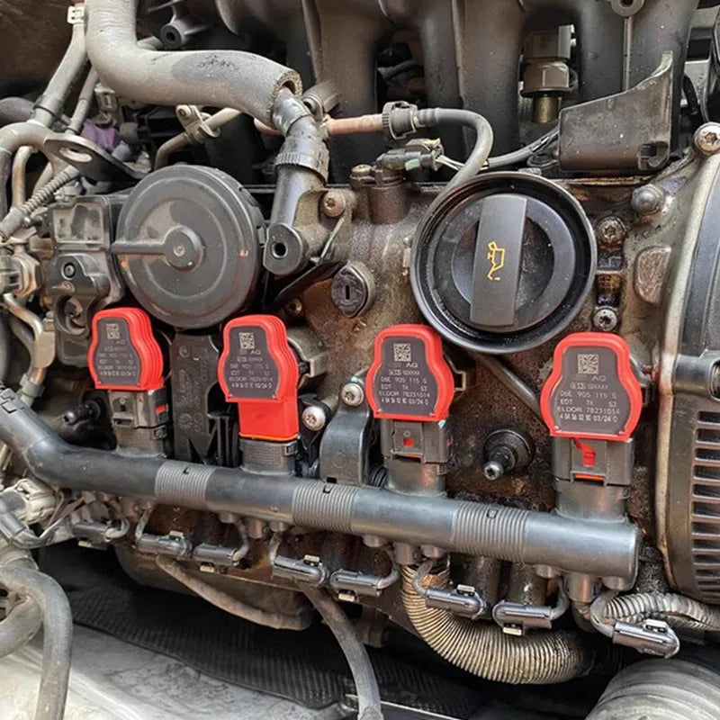 06E905115G Car Ignition Coils Pack For VW Beetle Jetta Golf 6 Passat Tiguan Touareg CC For Audi A1/3/4/5/6/7/8 TT Q3/5/7 S3/4 R8