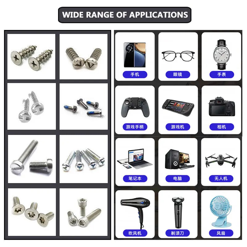 115 in 1 multi-function screwdriver disassembly repair tool set for daily maintenance of small appliances electronic products