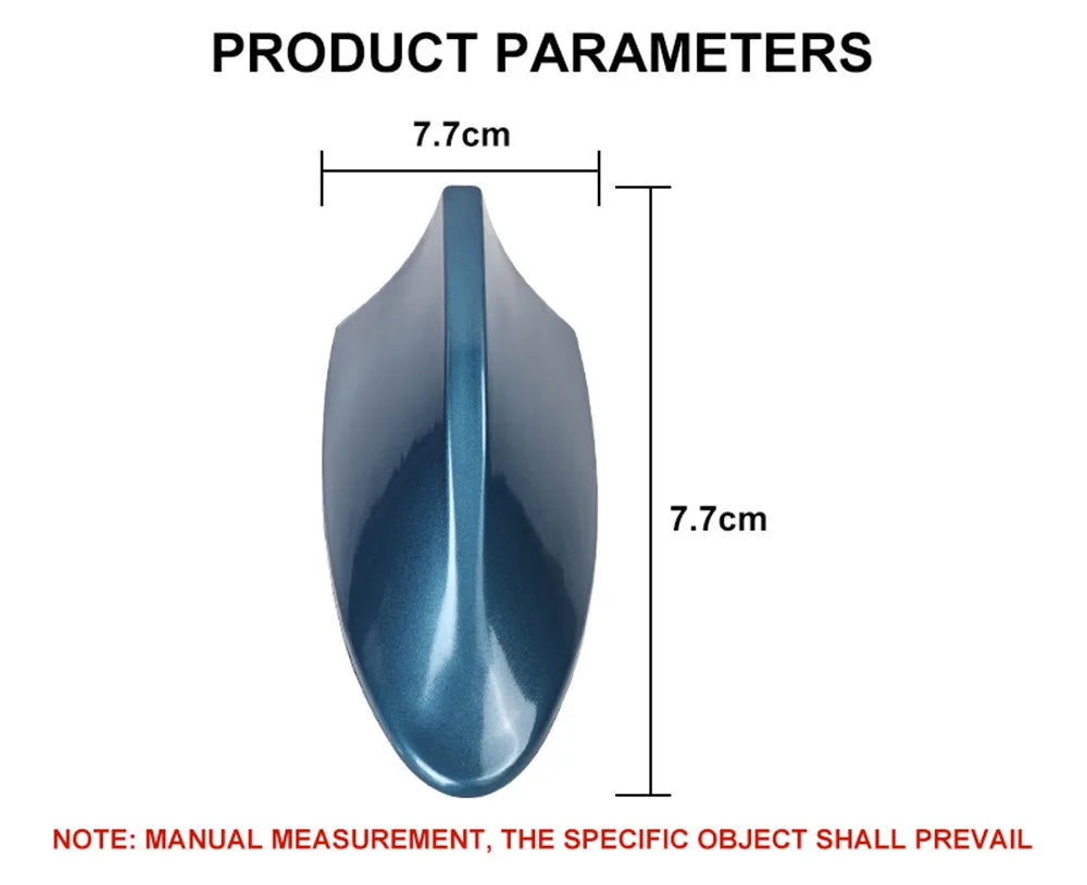Car Antennas Shark Fin Antenna Auto Radio Signal Aerials Roof Antennas For Universal Kia/Nissan/Toyota/Hyundai/BMW Car Styling