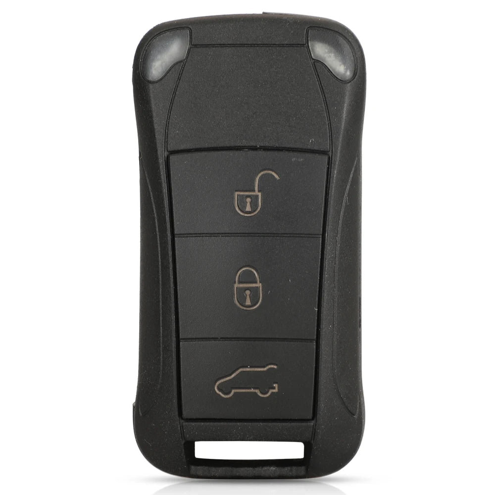 jingyuqin Folding Remote Smart Car Key For Porsche GTS Cayenne 2/3/4 Buttons 315/433Mhz ID46 PCF7946 Chip Half-Smart