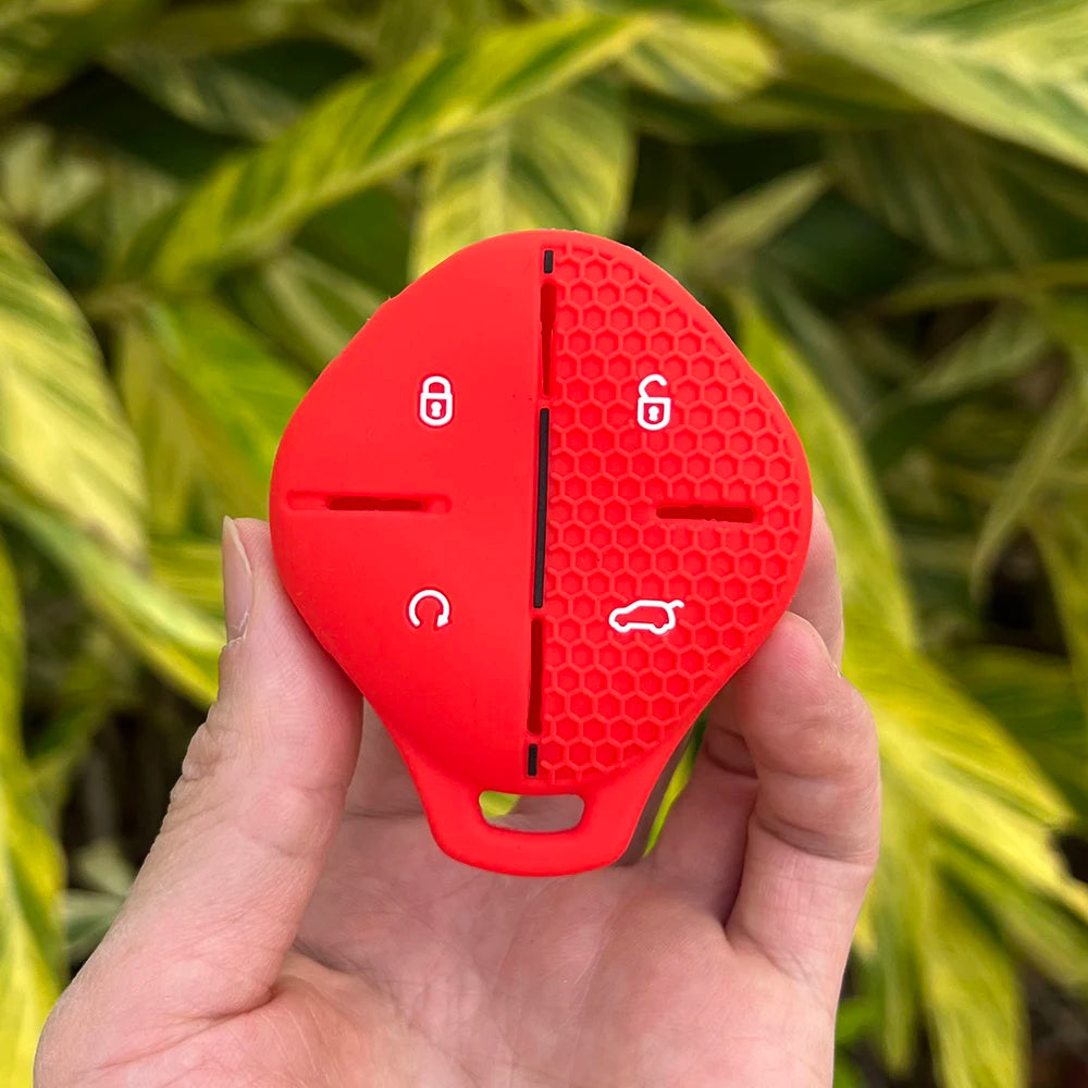 Silicone Car Key Cover Keychain Bag Set for Chery Jetour Dashing X-1 Plus DTC IDM 2022 2024 Remote Case Holder Shell Accessories