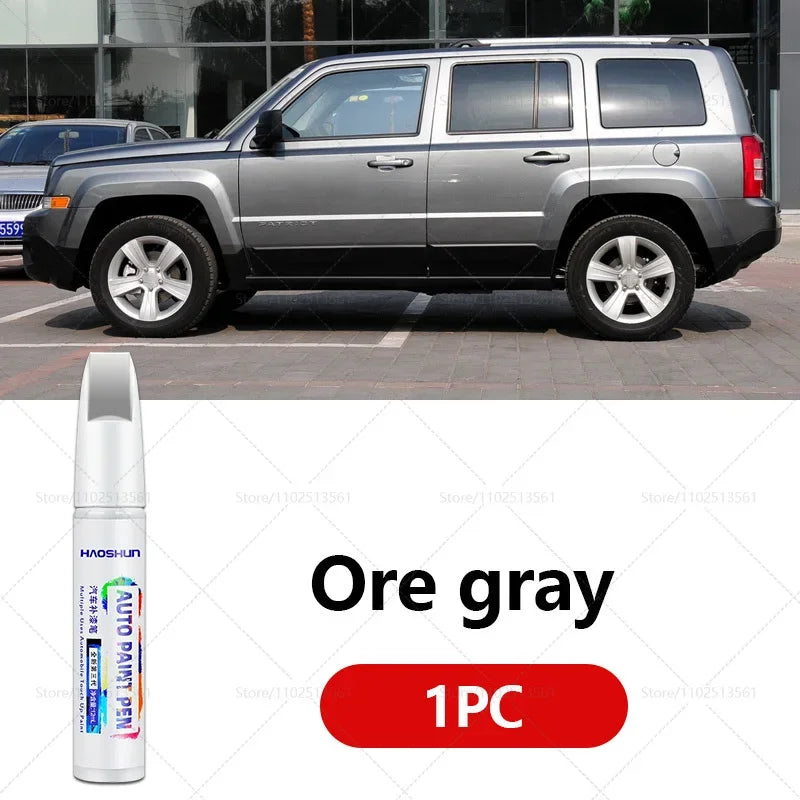 For Jeep Patriot 2007-2017 MK Paint Repair Pen Touch Up Scratch Remover DIY Auto Accessories Black White Red Silver Gray
