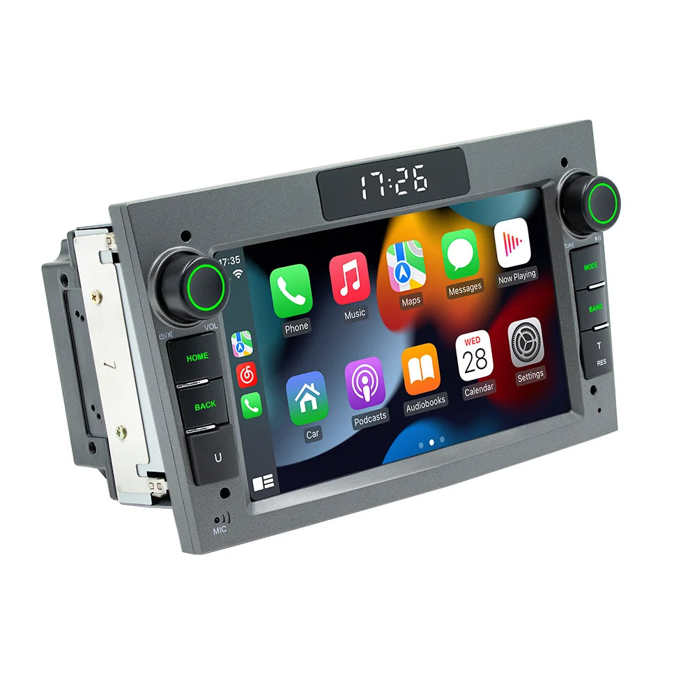 BQCC Car Radio Multimedia for Opel Astra H 2004 Vectra Vauxhall Antara Zafira Corsa  Vivaro Meriva Veda Wireless CarPlay Auto