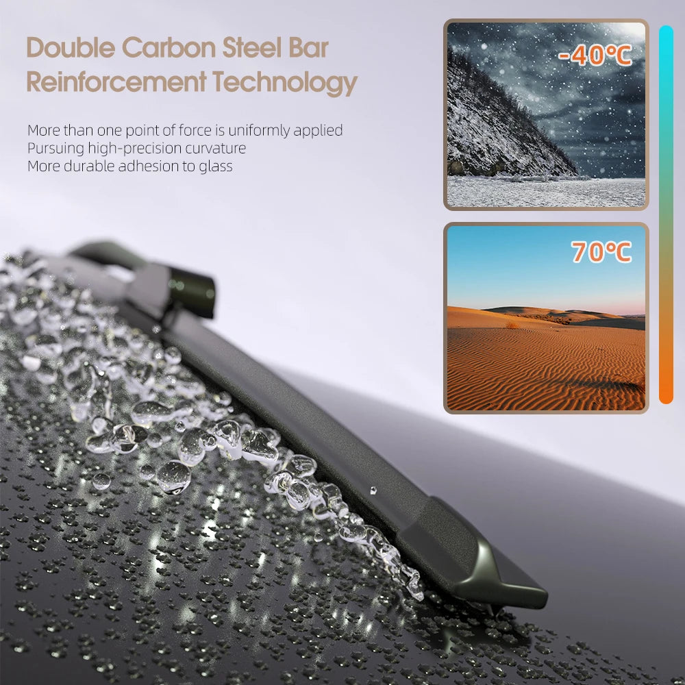 For Mazda Mazda 6 Atenza GG GH GJ GL 2002-2023 Front Windshield Wiper Blades 2pcs Windscreen Window Accessories 2007 2012 2018