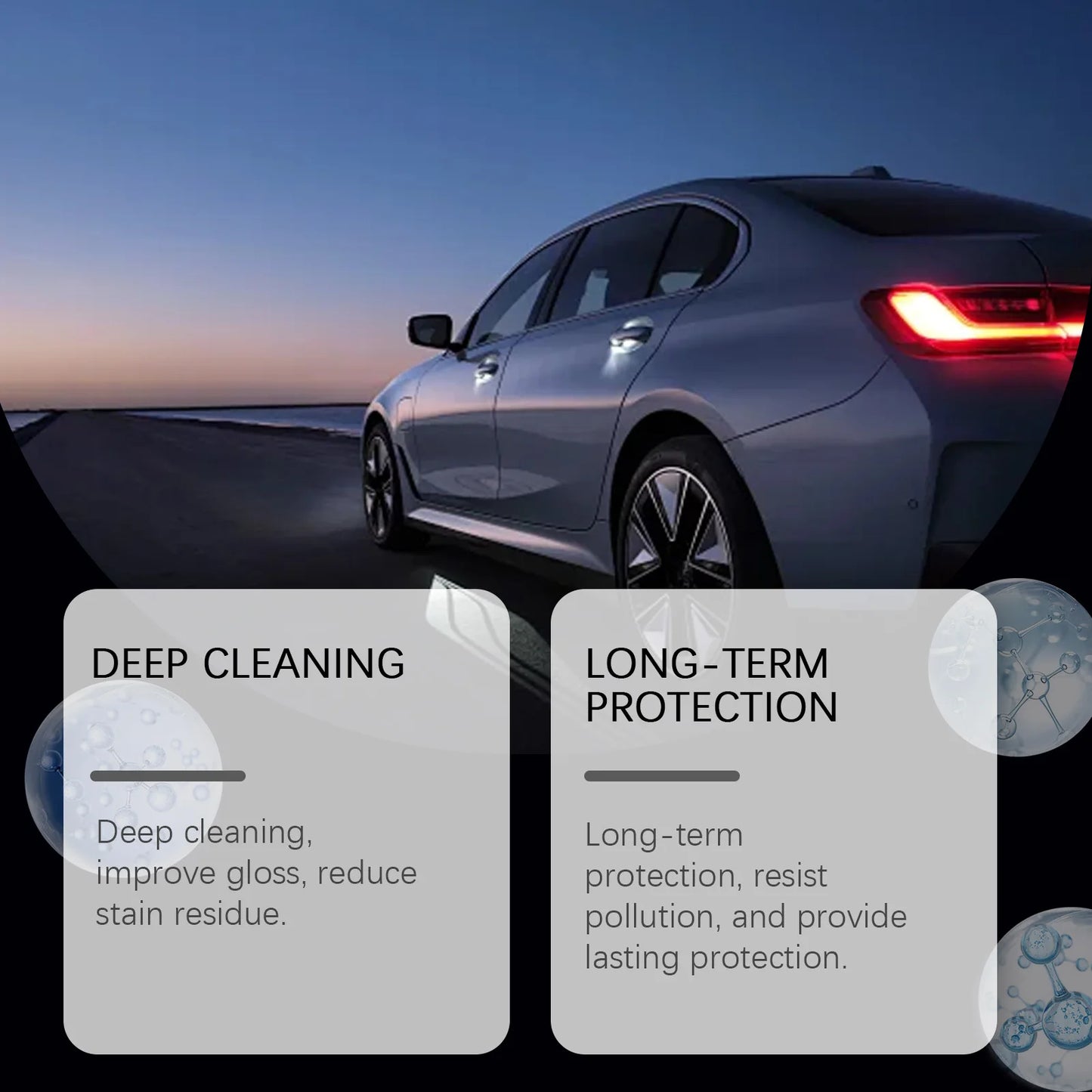 Ceramic Glass Coating Hydrophobic Coating Agent For Car Windshield-Waterproof, Anti-Rain, Anti-Fog, Long-Lasting Protection Kit