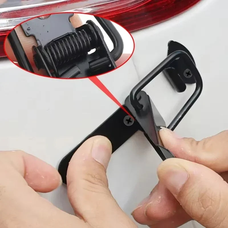 Car Fender Fixed Buckle Bumper Pull Rod Large Surround Leaf Board Connect Buckle Trunk Decoration Snap Modification Accessories