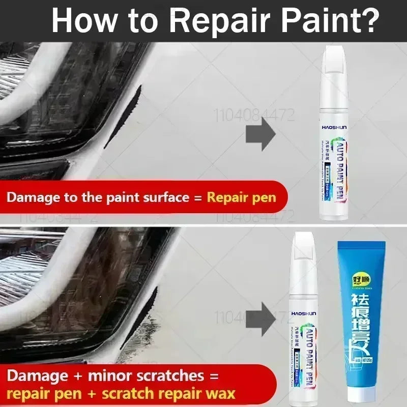 For Jeep Patriot 2007-2017 MK Paint Repair Pen Touch Up Scratch Remover DIY Auto Accessories Black White Red Silver Gray