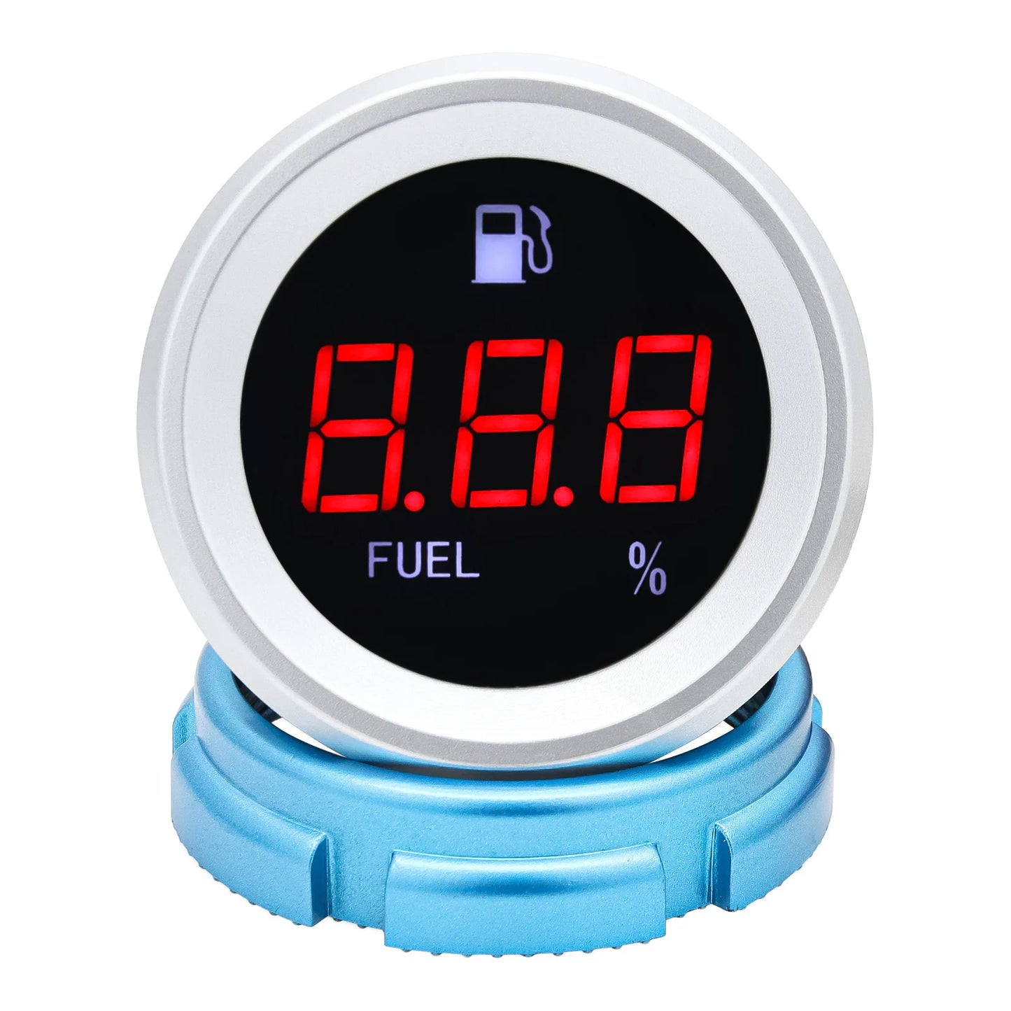 Digital Boat Car Fuel Level Gauge Meter with Flashing Alarm With 0-190ohm Fuel Level Sensor 100~550mm Fuel Sender Unit 12V/24V