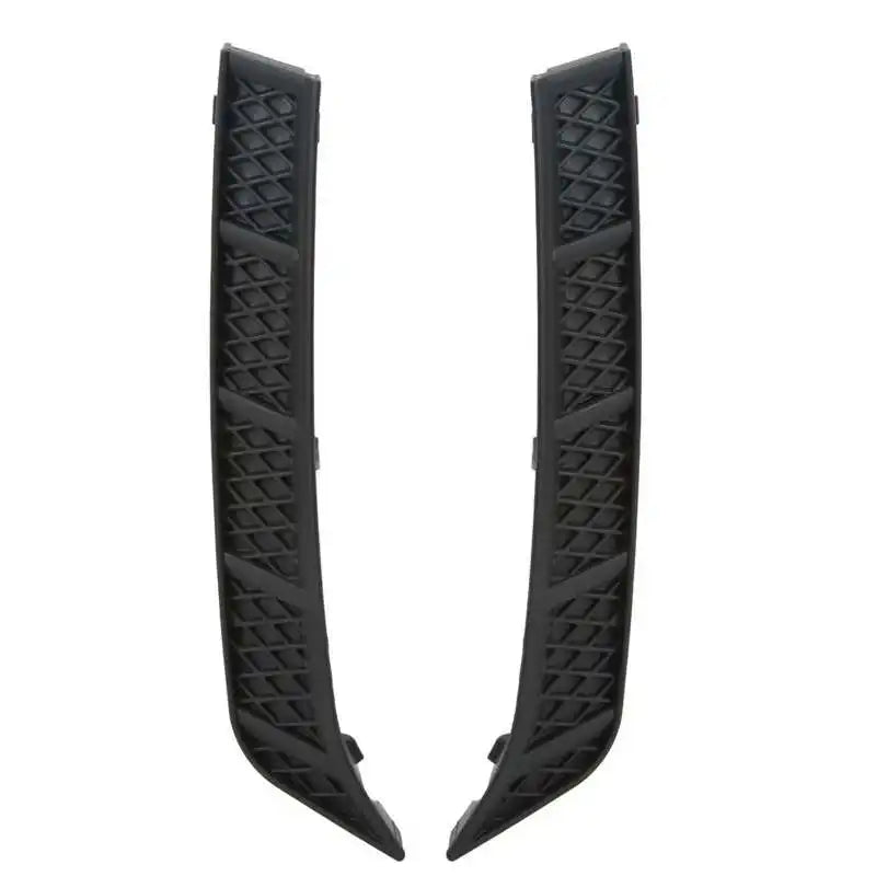 1pc Car Front Bumper Grille Molding Side Cover Trim Black ABS Replacement for Subaru Forester 2014 2015 2016 2017