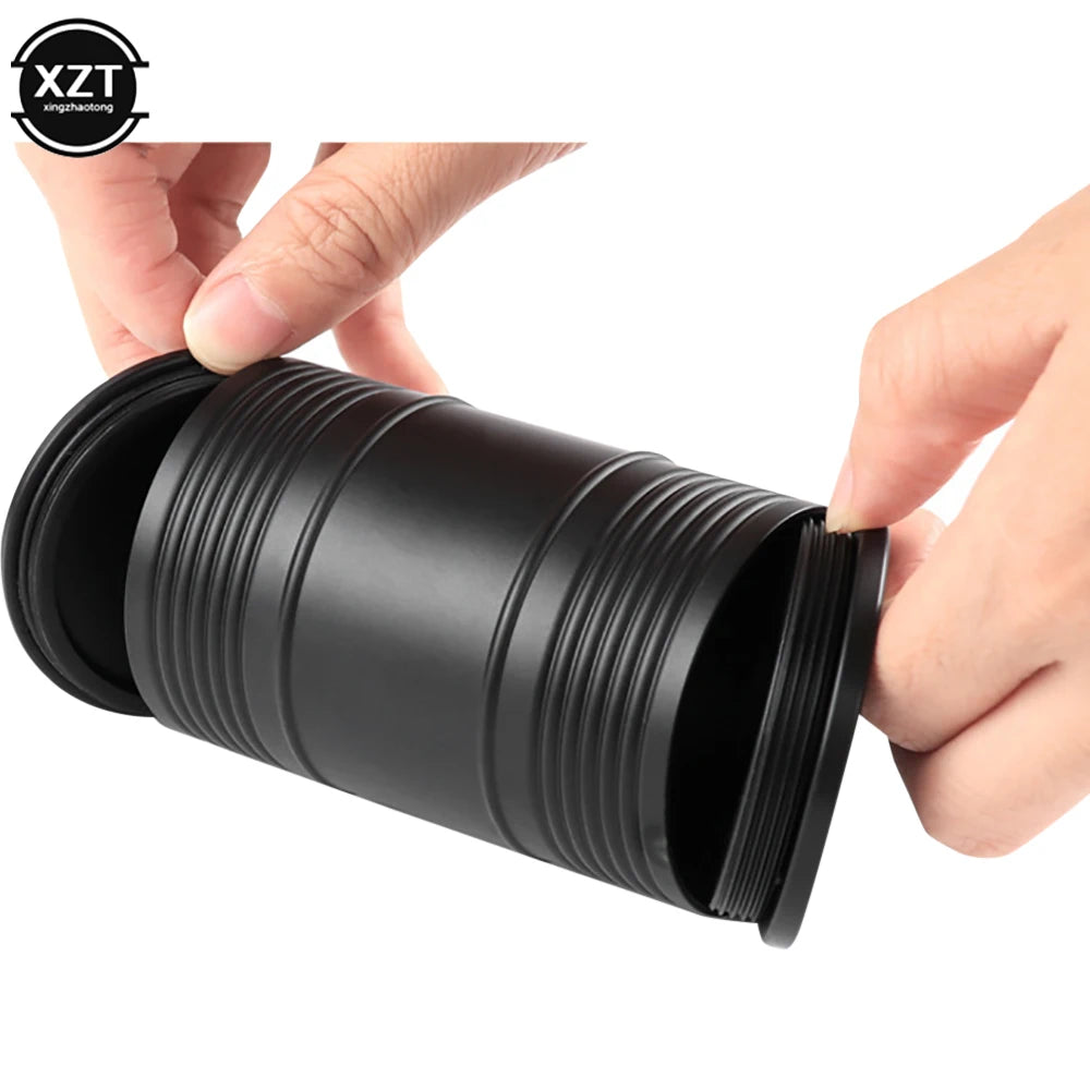 High Quality Aluminum Alloy Temperature Car Ashtray Portable Car Ashtray Home Office