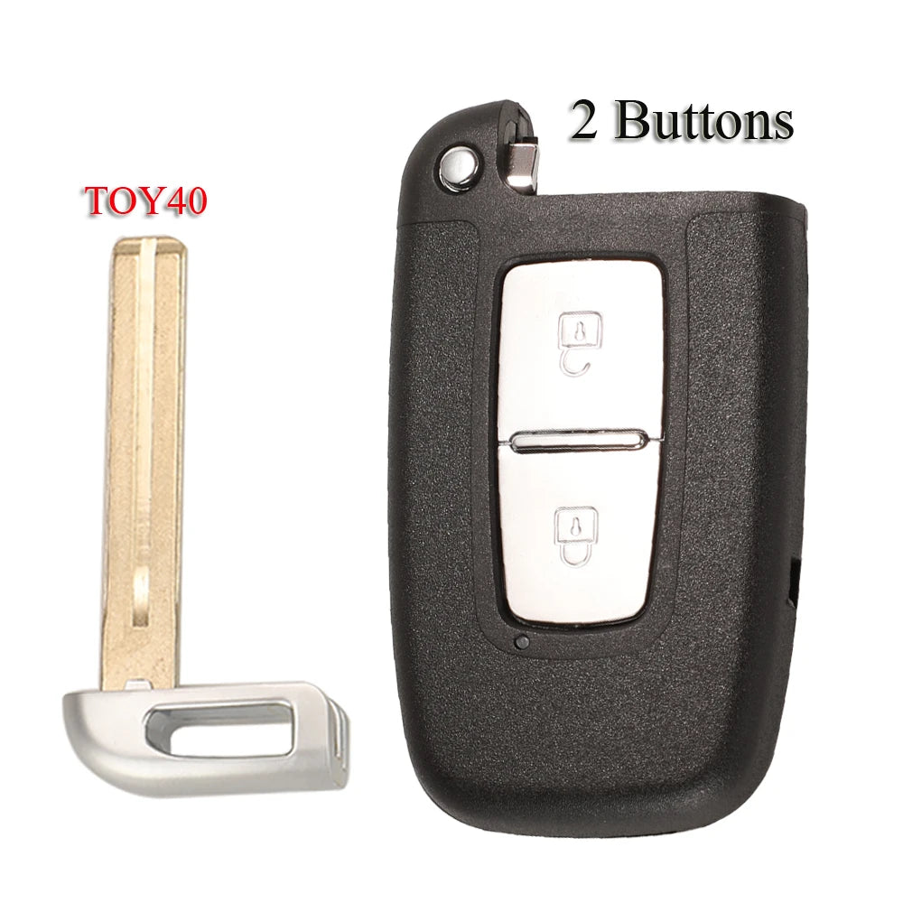 jinyuqin3 Buttons Smart Remote Key Entry Fob For Hyundai I30 Ix35 Coupe Elantra Veloster Equus Genesis Velo Sonata Uncut Blade