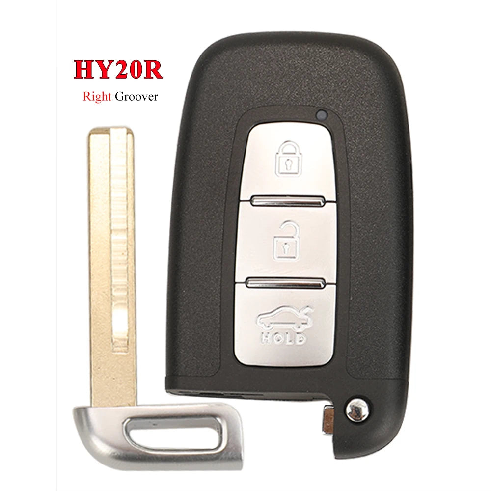 jinyuqin3 Buttons Smart Remote Key Entry Fob For Hyundai I30 Ix35 Coupe Elantra Veloster Equus Genesis Velo Sonata Uncut Blade