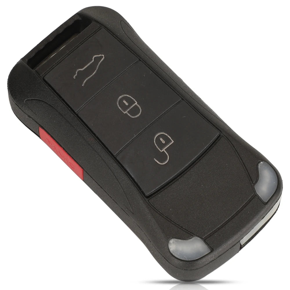 jingyuqin Folding Remote Smart Car Key For Porsche GTS Cayenne 2/3/4 Buttons 315/433Mhz ID46 PCF7946 Chip Half-Smart