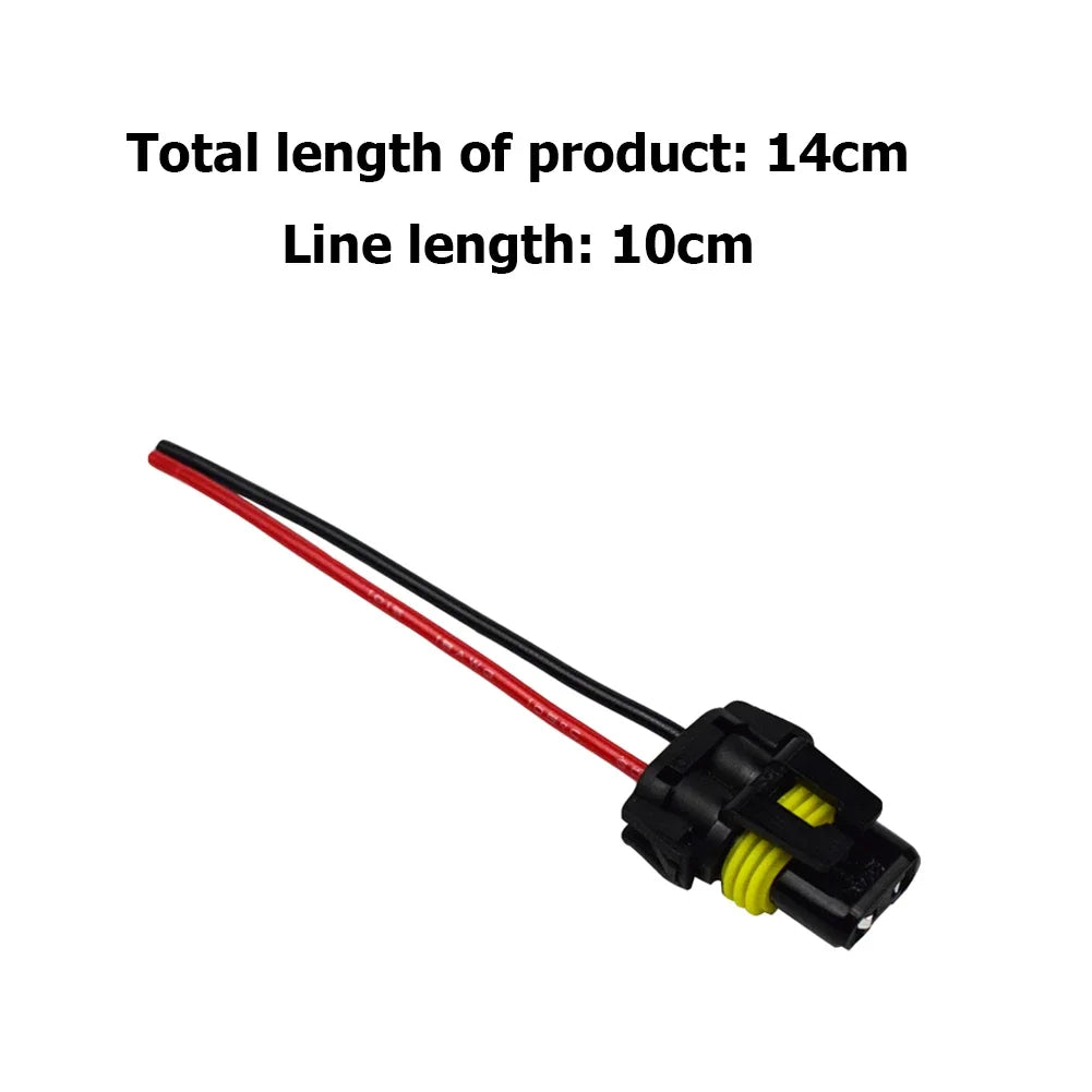 2-10Pcs 9005 HB3 9006 HB4 Female Adapter Wiring Harness Sockets Wire Connector for Headlight Fog Lights